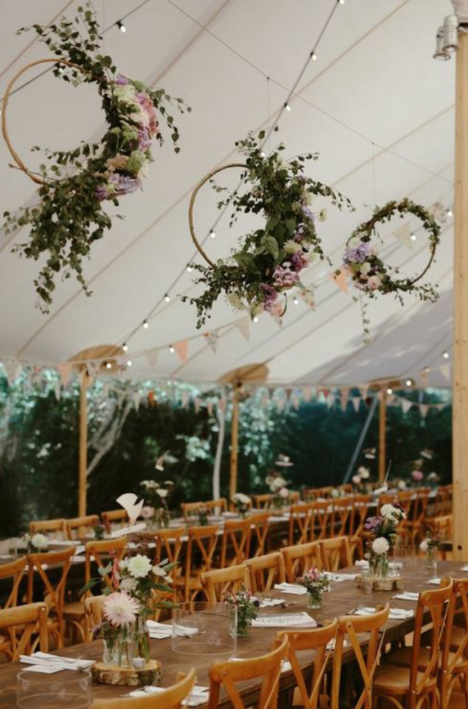 location cerceaux bois mariage