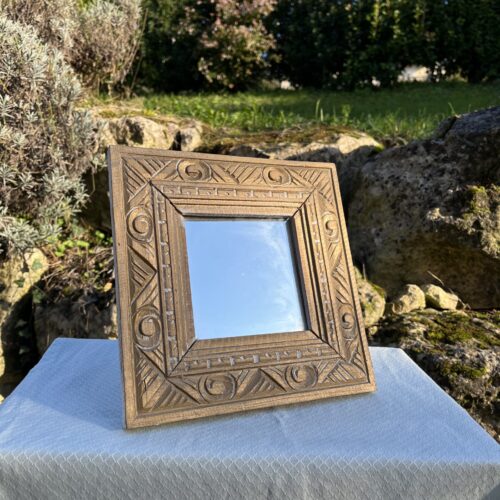 Miroir doré