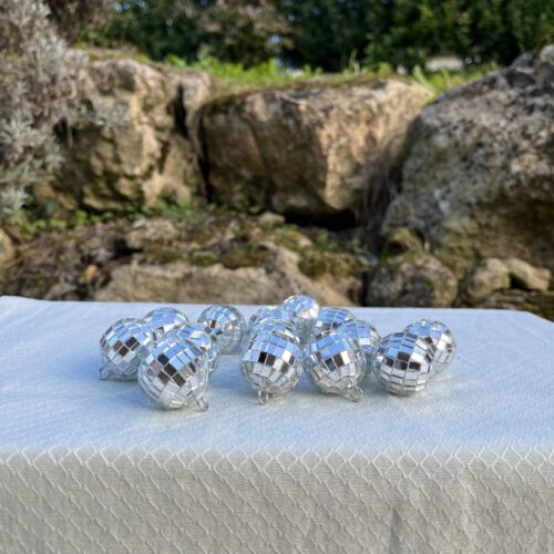 Mini boules disco