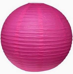 lampion fuschia