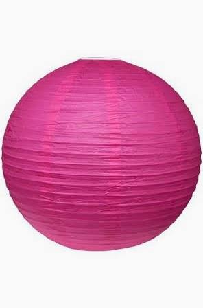 lampion fuschia