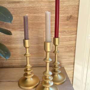 Bougeoirs dorés
