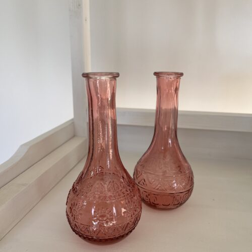 vase rose