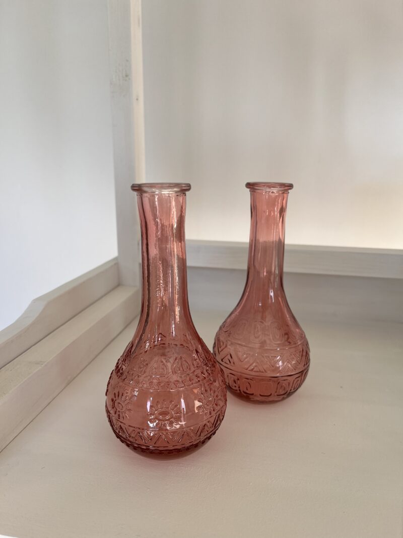 vase rose