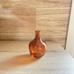 vase vintage orange