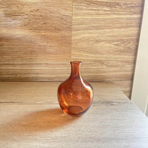 vase vintage orange