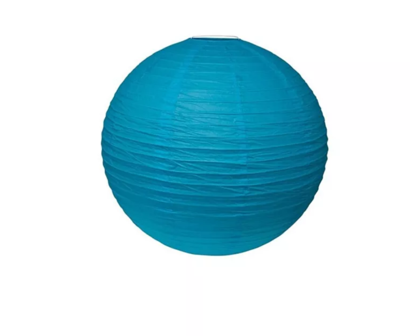 lampion turquoise