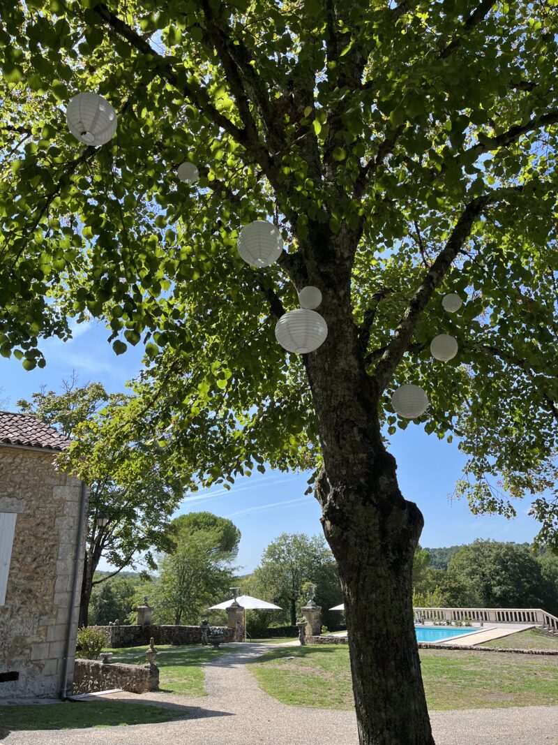 Lampions blancs divers tailles