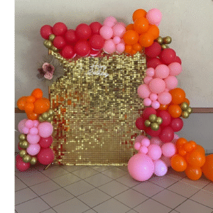 Mur de sequins