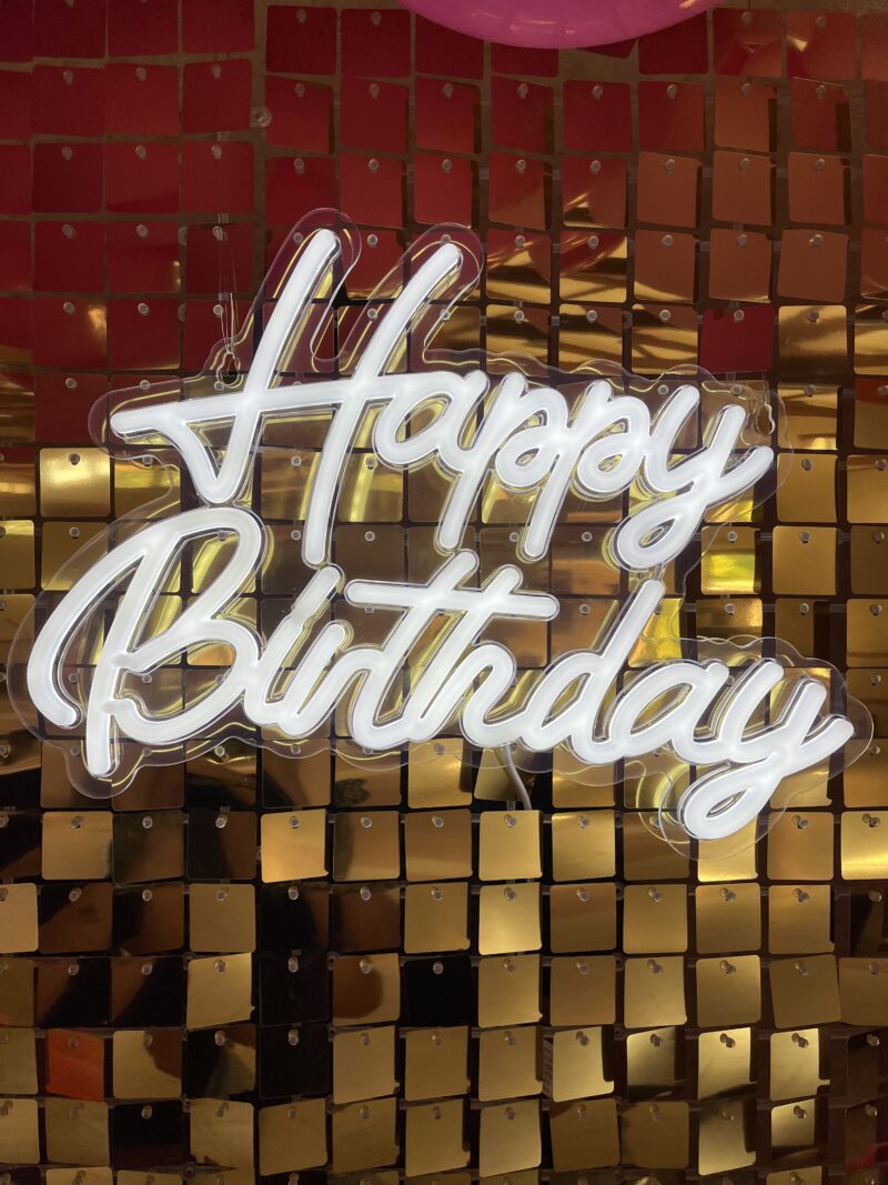 Néon Happy Birthday