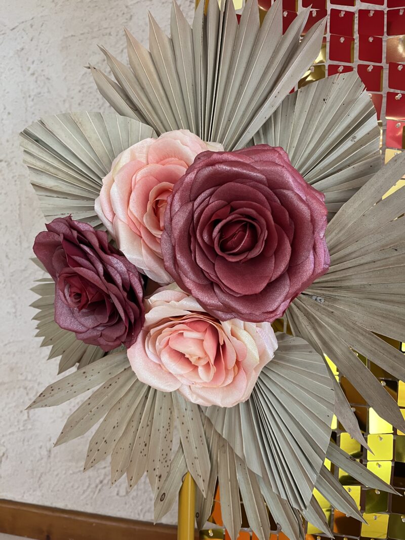 Composition florale (pampa)