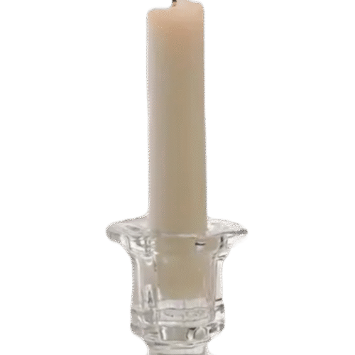 Bougeoirs transparent