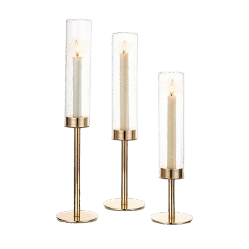bougeoirs tube